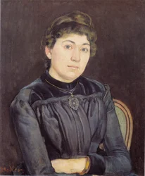 Portret van een jonge vrouw